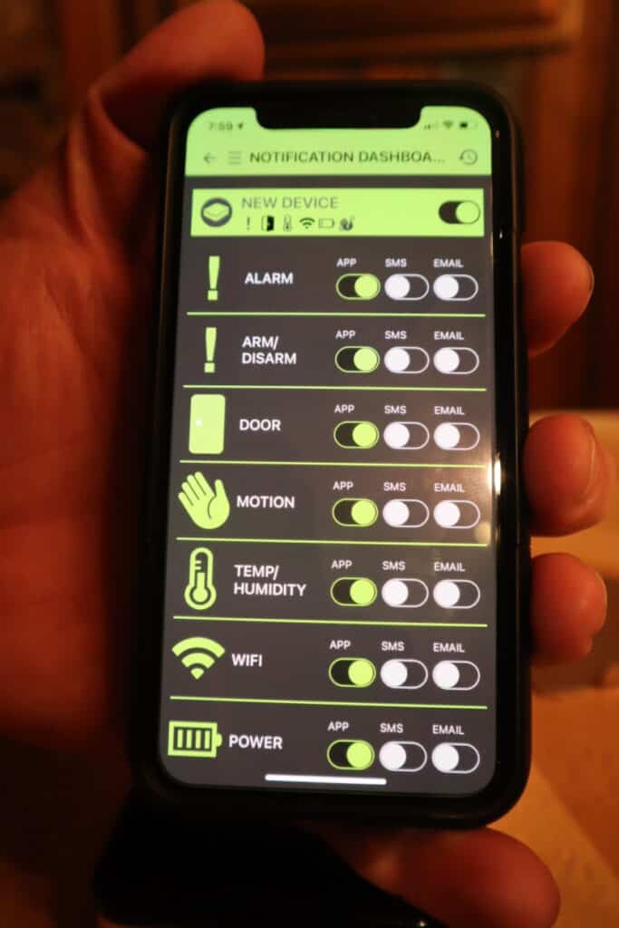 Lockdown Puck Monitoring System